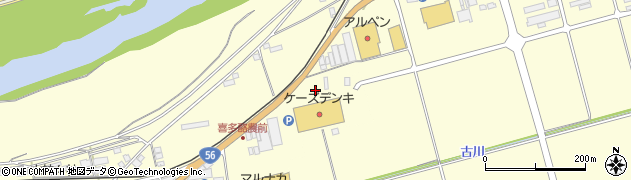 愛媛県大洲市若宮1420周辺の地図