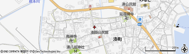 佐賀県唐津市湊町348周辺の地図