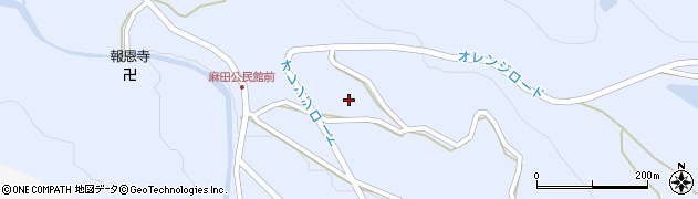 大分県国東市武蔵町麻田443周辺の地図