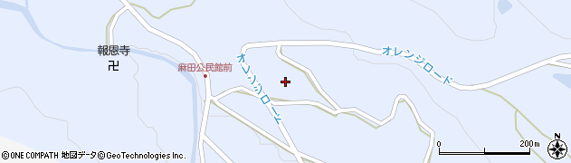 大分県国東市武蔵町麻田445周辺の地図