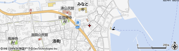 佐賀県唐津市湊町203周辺の地図