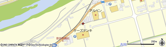 愛媛県大洲市若宮1477周辺の地図