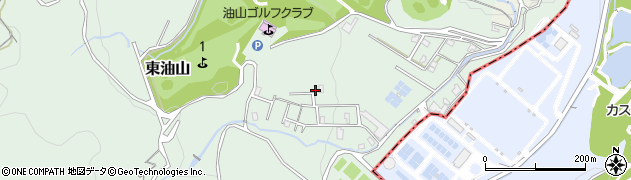 福岡県福岡市城南区東油山156周辺の地図