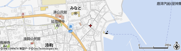 佐賀県唐津市湊町388周辺の地図