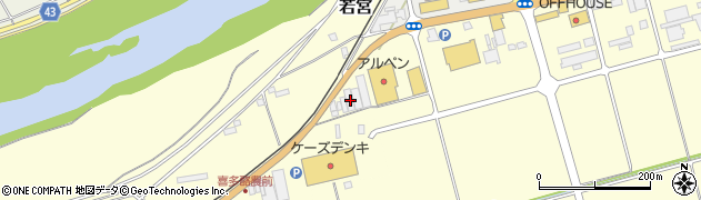 愛媛県大洲市若宮1481周辺の地図