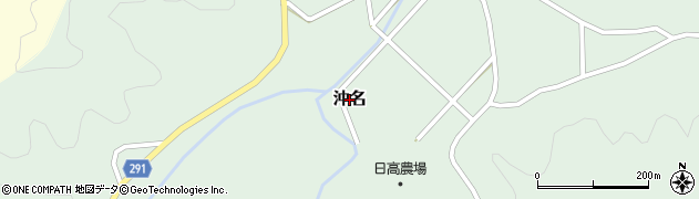 高知県日高村（高岡郡）沖名周辺の地図