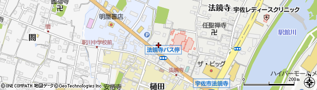 ミント宇佐店周辺の地図