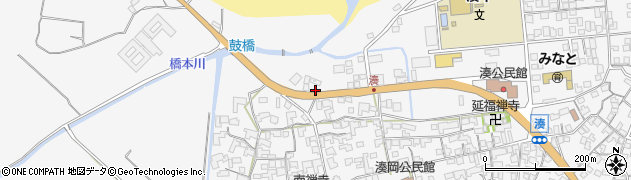 佐賀県唐津市湊町886周辺の地図