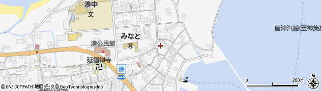 佐賀県唐津市湊町413周辺の地図