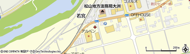 株式会社明屋書店　大洲店周辺の地図