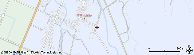 福岡県嘉麻市千手1249周辺の地図