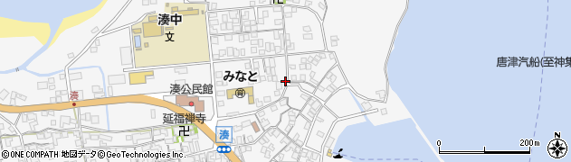 佐賀県唐津市湊町848周辺の地図