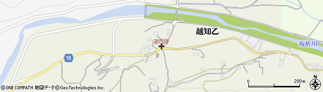 遊行寺周辺の地図