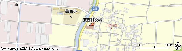 芸西村文化資料館周辺の地図