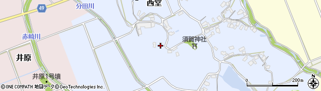 福岡県糸島市西堂853周辺の地図