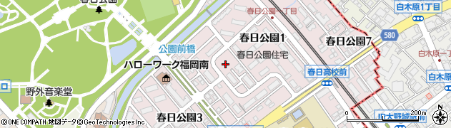 天田公園周辺の地図