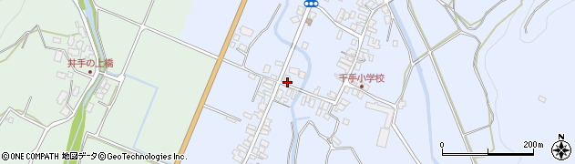 福岡県嘉麻市千手1824周辺の地図