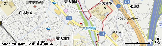 株式会社エコア　福岡南店周辺の地図