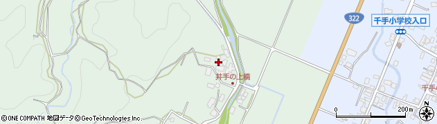 福岡県嘉麻市大力174周辺の地図