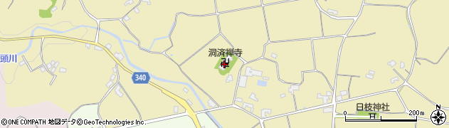 洞済禅寺周辺の地図