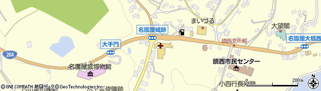 桃山天下市周辺の地図