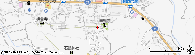 高知県高岡郡越知町越知甲1635周辺の地図