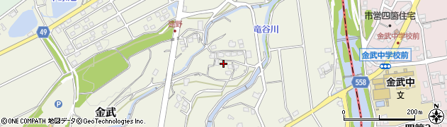福岡県福岡市西区金武1057周辺の地図