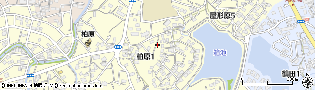 福岡県福岡市南区柏原1丁目周辺の地図