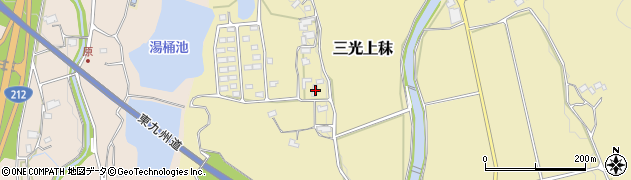 大分県中津市三光上秣1027周辺の地図