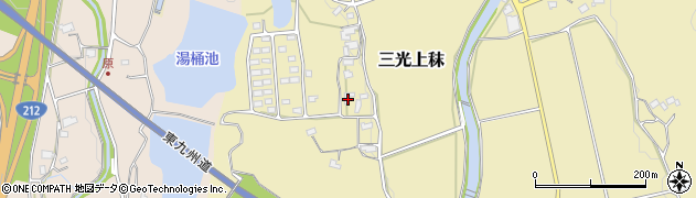 大分県中津市三光上秣1030周辺の地図