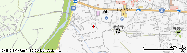 高知県高岡郡越知町越知甲2192周辺の地図