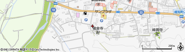 高知県高岡郡越知町越知甲2123周辺の地図