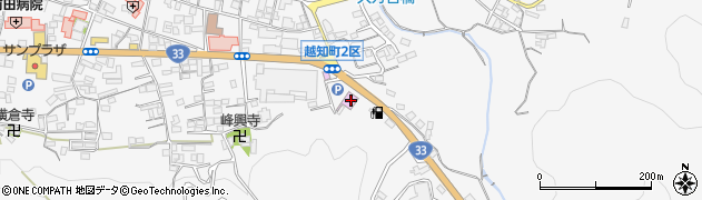 高知県高岡郡越知町越知甲1573周辺の地図