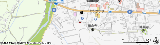 高知県高岡郡越知町越知甲2177周辺の地図