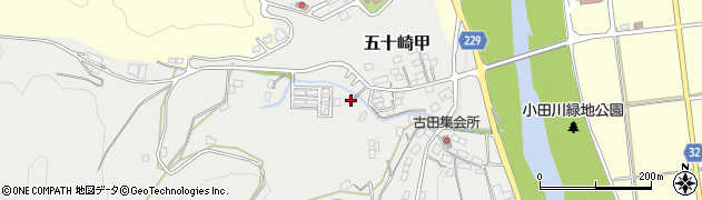 愛媛県喜多郡内子町五十崎甲545周辺の地図