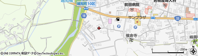 高知県高岡郡越知町越知甲2228周辺の地図