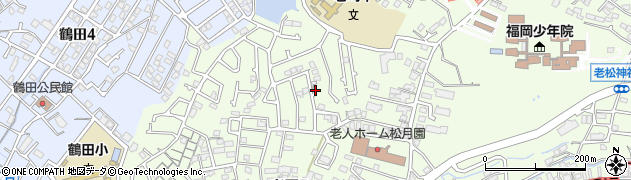 卯内尺東公園周辺の地図