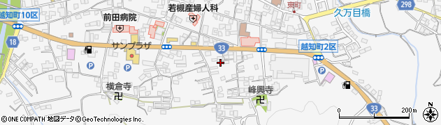 高知県高岡郡越知町越知甲1690周辺の地図