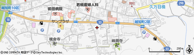 高知県高岡郡越知町越知甲1692周辺の地図