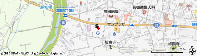高知県高岡郡越知町越知甲2166周辺の地図
