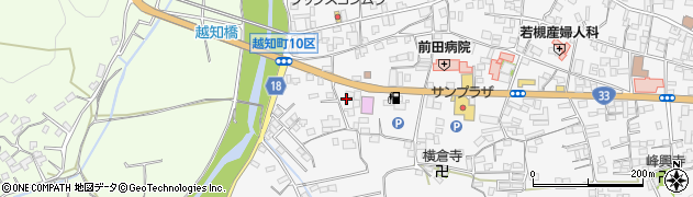 高知県高岡郡越知町越知甲2156周辺の地図