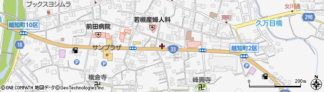 高知県高岡郡越知町越知甲1693周辺の地図