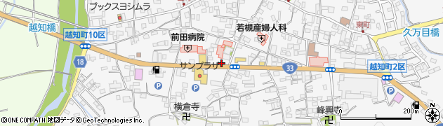 高知県高岡郡越知町越知甲2113周辺の地図