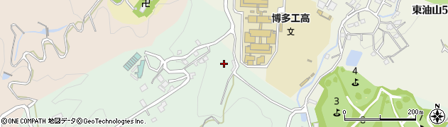 福岡県福岡市城南区東油山492周辺の地図