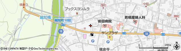 高知県高岡郡越知町越知甲2261周辺の地図