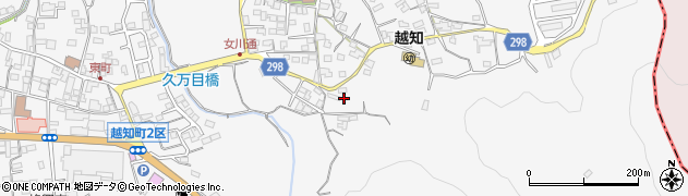 高知県高岡郡越知町越知甲1031周辺の地図