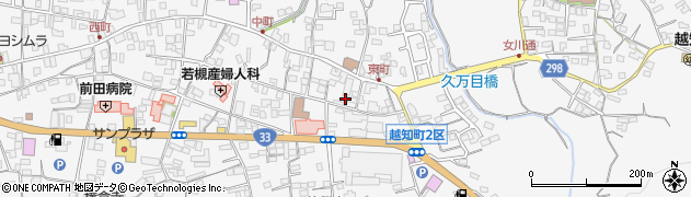高知県高岡郡越知町越知甲1616周辺の地図