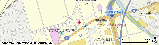 ドコモショップ東大洲店周辺の地図