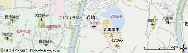 伊田利周辺の地図