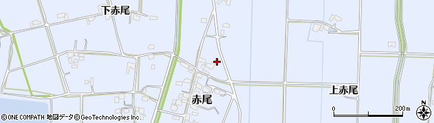 大分県宇佐市赤尾上赤尾2609周辺の地図